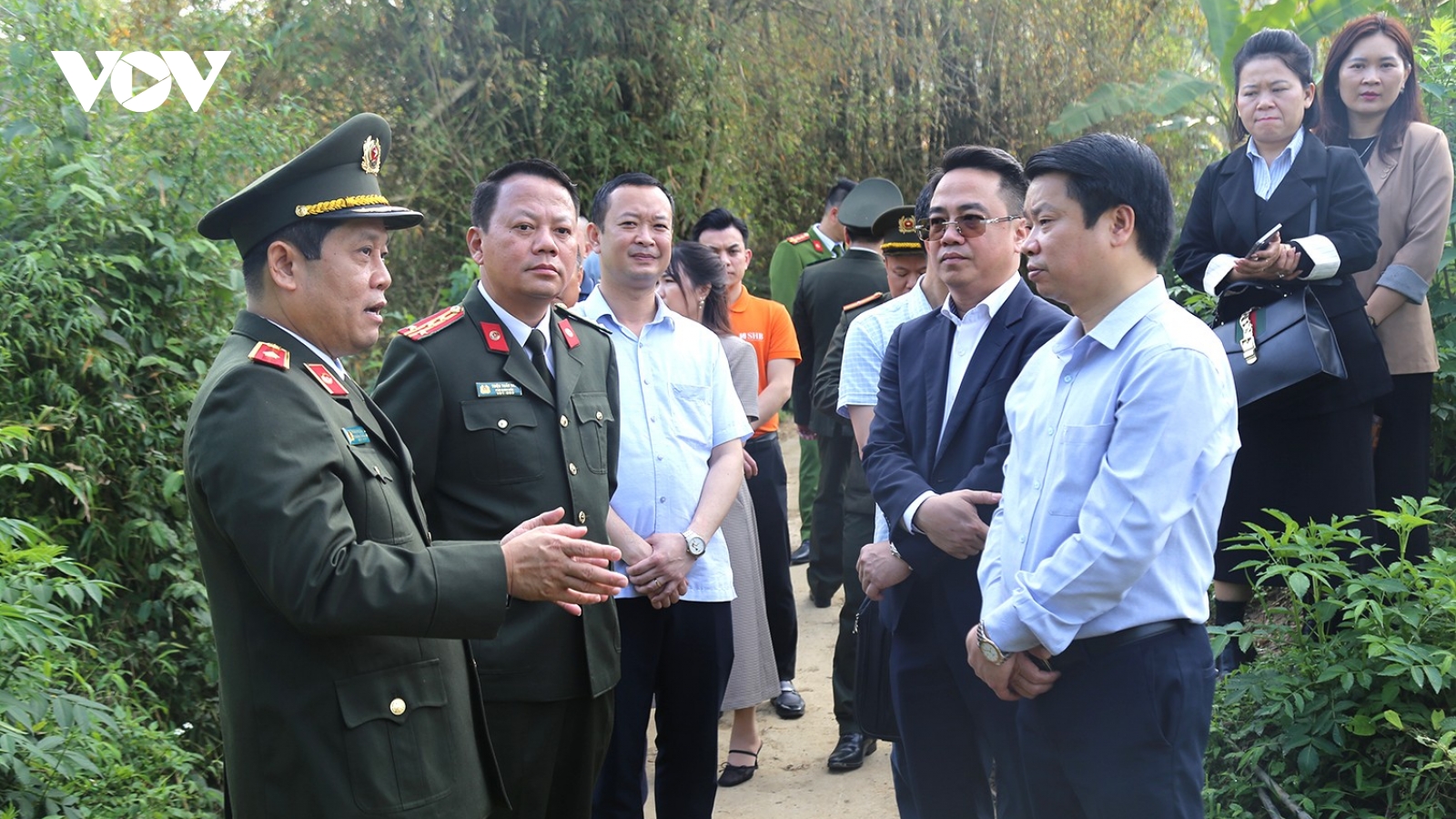 Bộ Công an khảo sát xây dựng trường học tại xã biên giới tỉnh Lạng Sơn